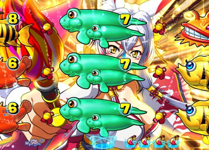 海物語極JAPAN_突火鈴予告