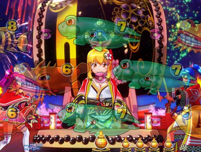 海物語極JAPAN_3人太鼓リーチ