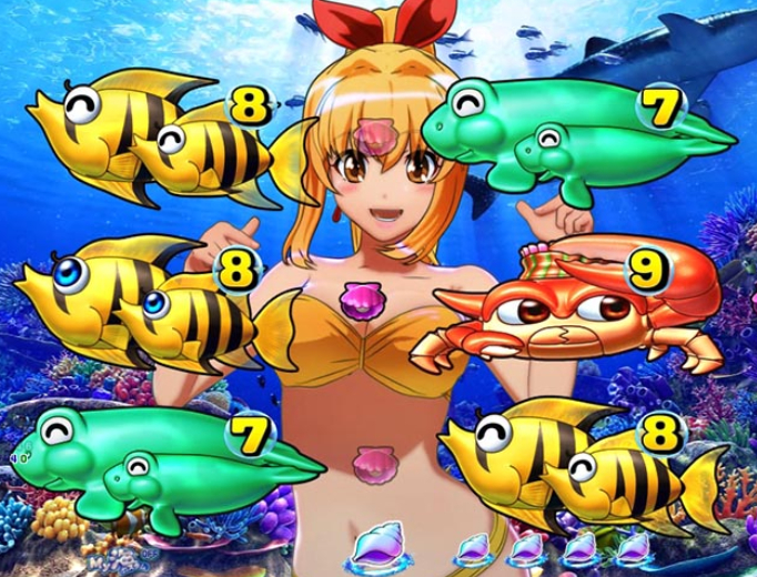 海物語極JAPAN_マリンちゃんリーチ