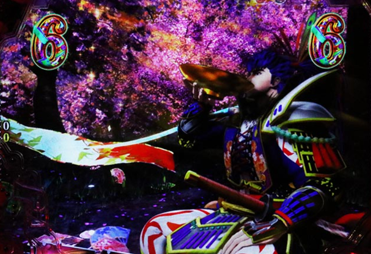 デカスタ花の慶次_盃リーチ