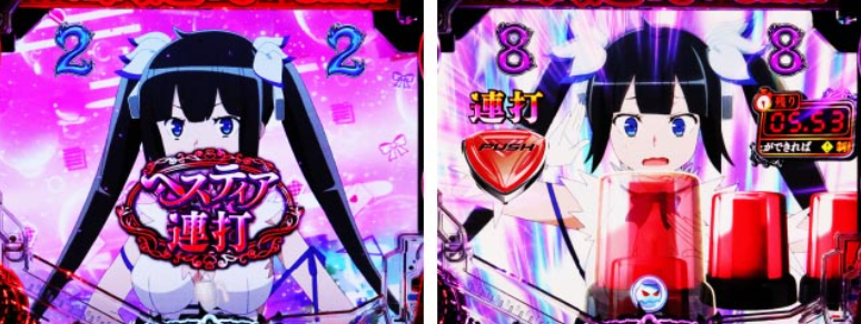 ダンまち2LTlight_ヘスティア連打