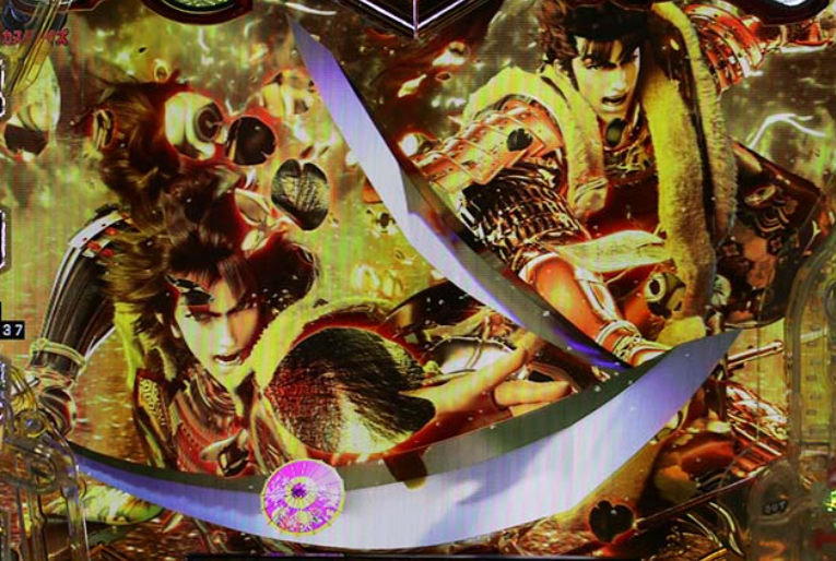 義風399_金色二人斬撃