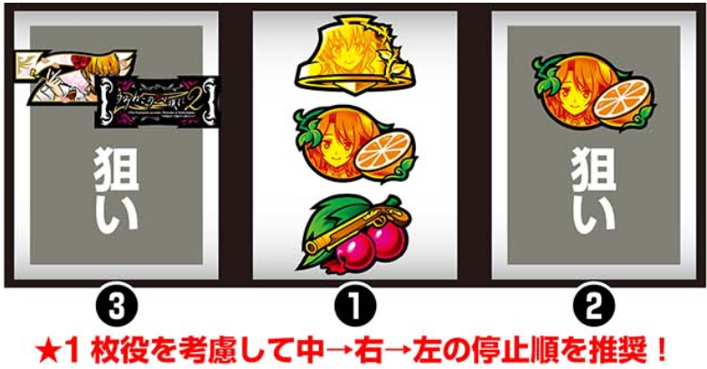 うみねこ_オレンジ中段停止時